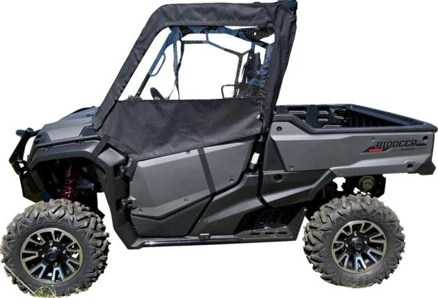 Moose Side Enclosures Black for Honda Pioneer 1000 2016-2021 - Image 1 of 1