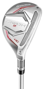 Women TaylorMade STEALTH 2 HD Rescue 27* 5H Hybrid Ladies -0.50 inch Mint - Picture 1 of 4
