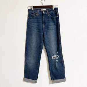 Signature Levi Strauss High Waisted Straight Leg Jeans Medium Wash Größe 2/26 - Bild 1 von 10