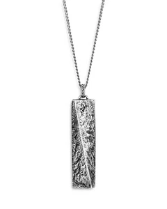 John Hardy Sterlingsilber klassische Kette Netz Anhänger Halskette, 24" - Bild 1 von 6