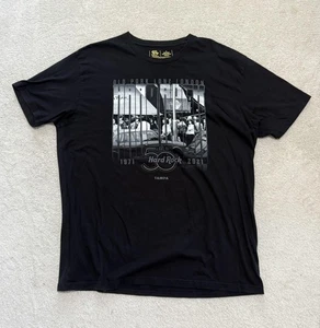 Hard Rock Shirt Mens XL Black 50th Anniversary 1971-2021 Tampa Graphic T-Shirt - Picture 1 of 7