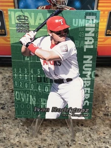 2000 Pacific Crown Royale Final Numbers #25 Ivan Rodriguez Texas Rangers - Bild 1 von 11