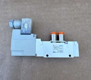 1PC SMC CORPORATION VQZ2121-5YZ1-N7T Solenoid Valve, 5 port, body ported, 2 pos - Picture 1 of 3