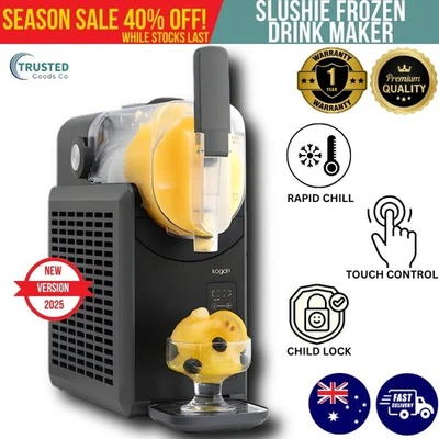 Kogan Slushie Frozen Drink Maker 2L Rapid Chill Cocktail Frappe Milkshake Maker - image 1 of 4