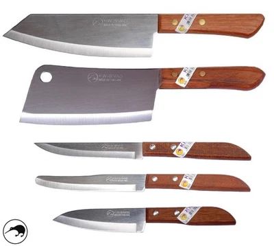 Cuchillo de cocina KIWI tailandés 5 utilitario cuchillo de pelar de chef de carne cortador de frutas cuchilla Foto 1 de 4