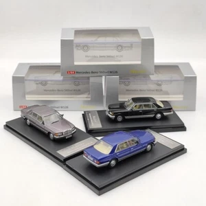 1:64 Master Mercedes-Benz S560SEL W126 Diecast Toys Car Models Gifts Collection - Imagen 1 de 15