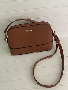 ELIM & PAUL Synthetic Leather Dome Crossbody Bag Purse w/Organizer Zip Wallet - Picture 1 of 12