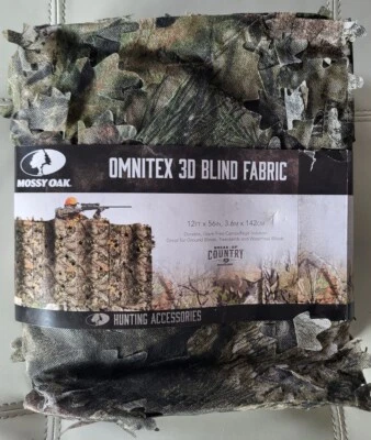 “NEW” Mossy Oak 25762A Camouflage Fabric.  12 ft X 56 in - Image 1 of 2