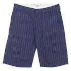 CARHARTT WIP Johnson Short Mens Casual Shorts Blue Pinstripe S W29