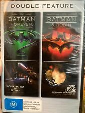 Batman Forever / Batman And Robin NEW/sealed region 4 DVD (superhero movies)