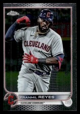2022 Topps Chrome #97 Franmil Reyes Cleveland Guardians Baseball card