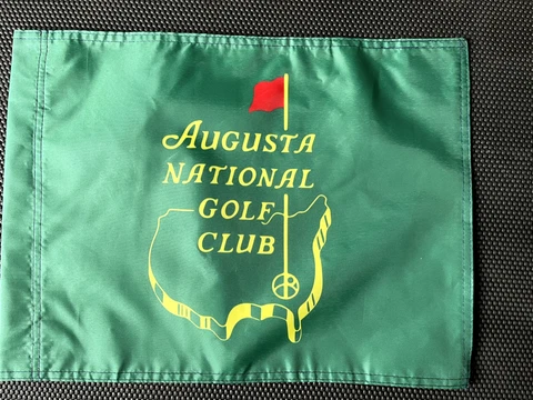 Green Augusta National Golf Club Founders Circle Flag Double sided PGA Masters Cover