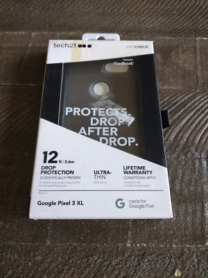 Tech21 Evo Check Protective Case with Drop Protection for Google 3 XL - Black - Image 1 of 2