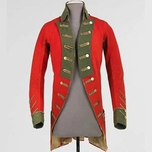Chaqueta militar británica Redcoat siglo XVIII - Réplica de uniforme de guerra revolucionaria - Imagen 1 de 3