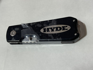 15 - HYDE Stainless Steel Folding Multi-Tools Folds Closed Black 06940 LOT