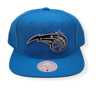 Gorra Mitchell & Ness Orlando Magic Team Ground 2.0 azul ajustable Snapback Foto 1 de 4