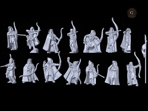 Elven Army Deal #1 - Elven Rangers Konvolut ideal MESBG, LoTR 28mm X14 Wargames - Bild 1 von 8