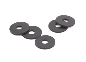 1/4" ID x 5/8" OD 1/8" Rubber Flat Washers  Oil Resistant NBR Various Pack Sizes - Picture 1 of 7