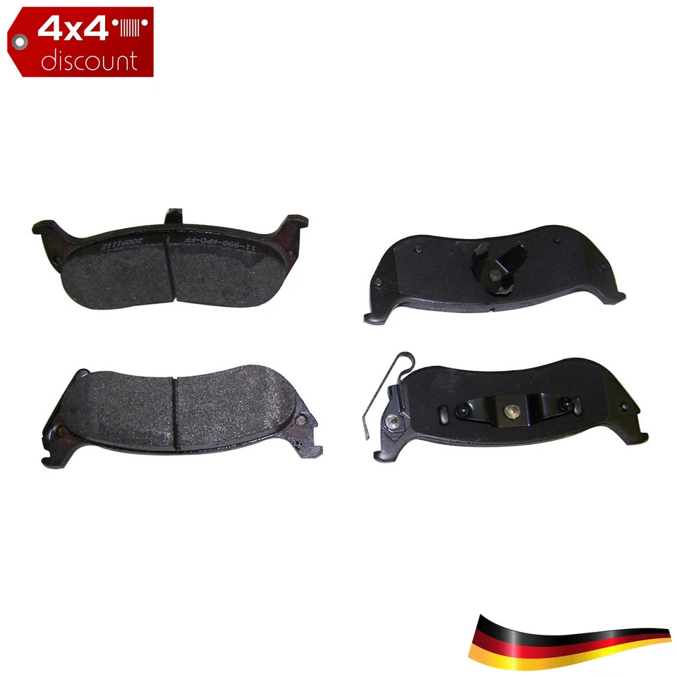 Juego de pastillas, trasero Izquierdo Derecho Chrysler Pacifica CS 2004/2007 - Imagen 1 de 1