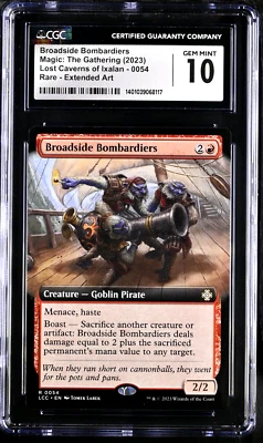 MTG Magic the Gathering Lost Caverns of Ixalan Broadside Bombardiers CGC 10 POP1 - Image 1 of 3