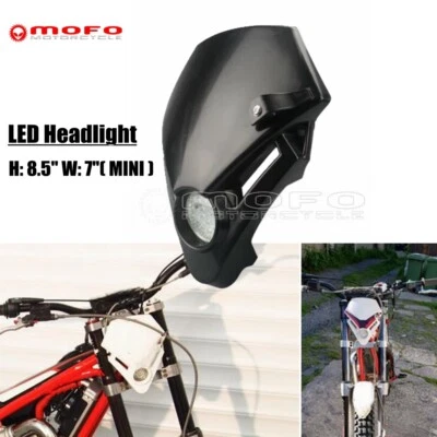 Faro LED Motocicleta Dirt Bike Para Yamaha GAS GAS TXT Pro 300 Lámpara LED Negro Foto 1 de 4