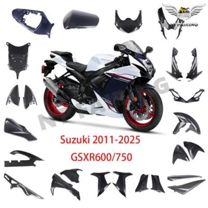 PL Real 3K Twill Carbon Fiber Pieces for Suzuki 2011-2024 2025 GSXR600/750 K11 - Foto 1 di 18