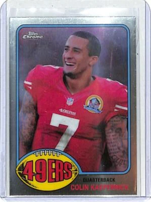 2015 Topps Chrome 60th Anniversary #T60-CK Colin Kaepernick 49ers ID:20753 - Image 1 of 2