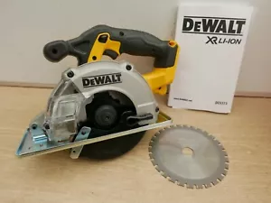 DeWalt DCS373 18V 140mm Metal TCT Cutting Circular Saw Bare Unit - Picture 1 of 5