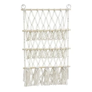 Kuscheltier Aufbewahrung Netz Makramee Stofftier Hängematte Spielzeug Organizer - Bild 1 von 10
