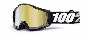 100% OCCHIALE MASCHERA ACCURI TORNADO CROSS GLASSES LENTE SPECCHIO MIRROR - Imagen 1 de 1