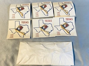 12 NOS Vintage TEXAS Flag Pins, LONE STAR FLAG, LQQK PATRIOTIC TEXANS - Picture 1 of 7