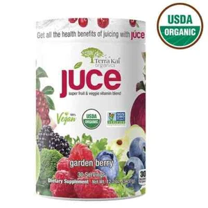 Terra Kai USDA Organic Juce Super Fruit & Veggie Powder, 12.2 Ounces - Picture 1 of 3