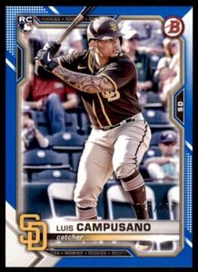 2021 Bowman Blue #68 Luis Campusano NM-MT RC Rookie /150 Padres 