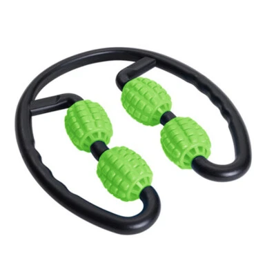 Rodillo masajeador punto gatillo brazo pierna tejido relajante muscular fitness entrenamiento yoga Foto 1 de 4