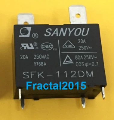 1pcs SFK-112DM SFK-112 20A 250VAC DIP-4 Relay SANYOU DIP-4