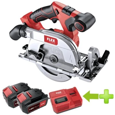 Flex CS 62 18.0-EC C Akku-Handkreissäge mit Pendelhaube 18,0 V + 2 Akkus+Ladeg. - Bild 1 von 4