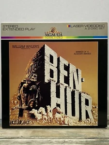 Vintage Laserdisc Ben Hur LD Vtg 1983 Release Extended Play - Picture 1 of 3