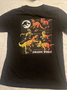 Jurassic World Youth Boys Dinosaur T-Shirt S Jurassic Park  Universal Studios
