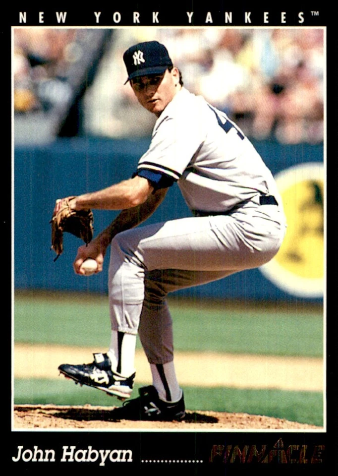 1993 Pinnacle John Habyan New York Yankees #409 - Image 1 of 2