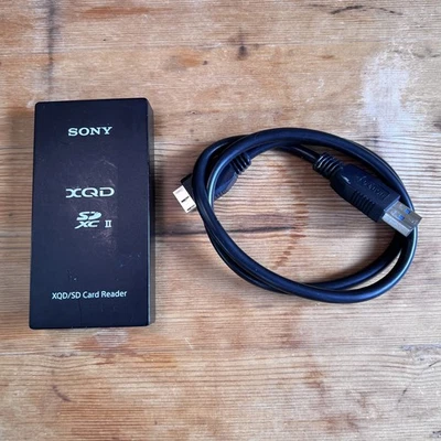 Sony XQD/SD Card Reader - MRW-E90 with USB cable  - Image 1 of 4