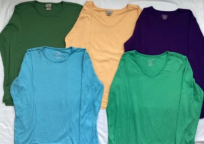 5  L.L. Bean  Long sleeved  T Shirts  Size M  Women’s - Image 1 of 4