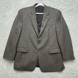 LAUREN RALPH LAUREN Herren 44R Braun Blau Hahnentritt Sport Mantel Jacke Blazer - Bild 1 von 14