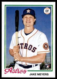 2022 Topps Archives Jake Meyers Rookie #184 - Picture 1 of 2