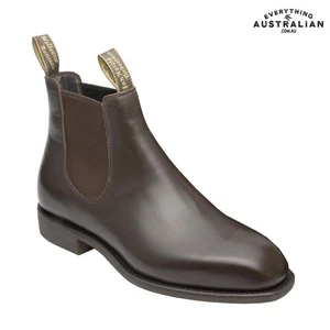 Harold Boots Grazier Chocolate - Picture 1 of 8