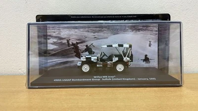 Coche militar Willys MB Jeep 490 USAAF Bombardment Group Suffolk 1945 1/43... Foto 1 de 4