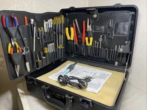 Vintage Jensen Tools JTK-87DM Kit in custodia Monaco 7" ***INCOMPLETO***COSÌ COM'È***USATO - Foto 1 di 24