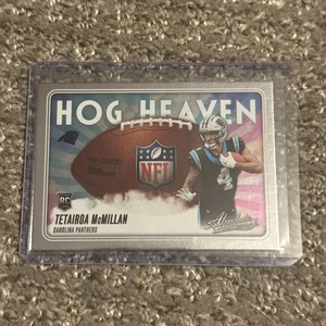 Tetairoa McMillan 2025 Panini Absolute #HH-TMN Hog Heaven Panthers RC - Bild 1 von 2