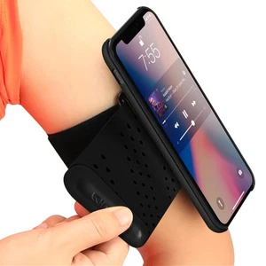 Incase, bransoletka sportowa iPhone XS/X Lekko zdejmowana regulowana, czarna - Zdjęcie 1 z 5