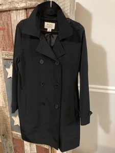 Fog by London Fog Damen klassischer Trenchcoat zweireihig Gr. Large - ohne Gürtel - Bild 1 von 9