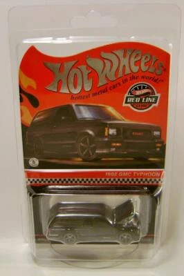 1992 '92 GMC TYPHOON BLACK RED LINE CLUB CAR RLC HOT WHEELS 2024 - Image 1 of 4